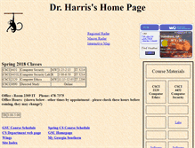 Tablet Screenshot of jharris.mat.georgiasouthern.edu