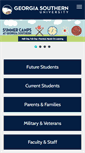 Mobile Screenshot of georgiasouthern.edu